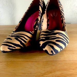 Leopard Heels Size 6.5
